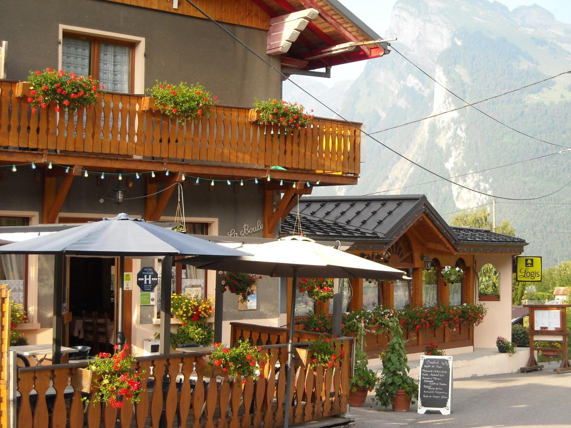 Hotel La Boule De Neige Samoëns Exterior foto